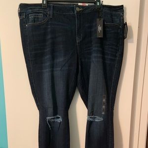 a.n.a skinny leg stretch jeans